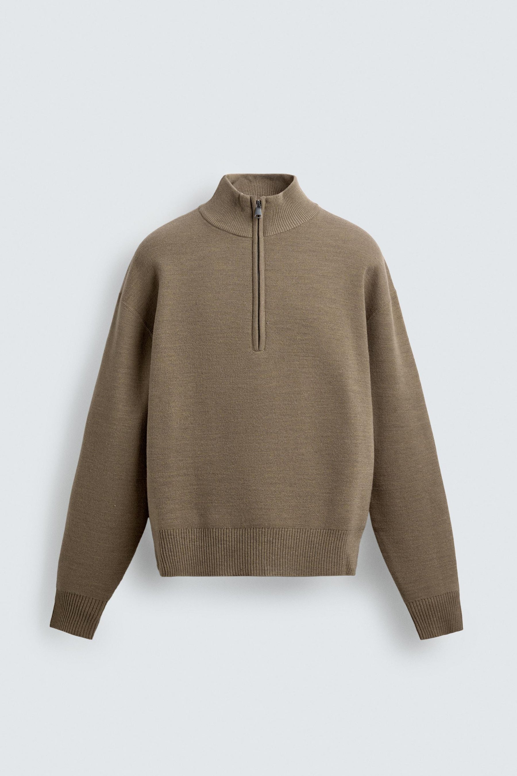 Zip Collar Pullover