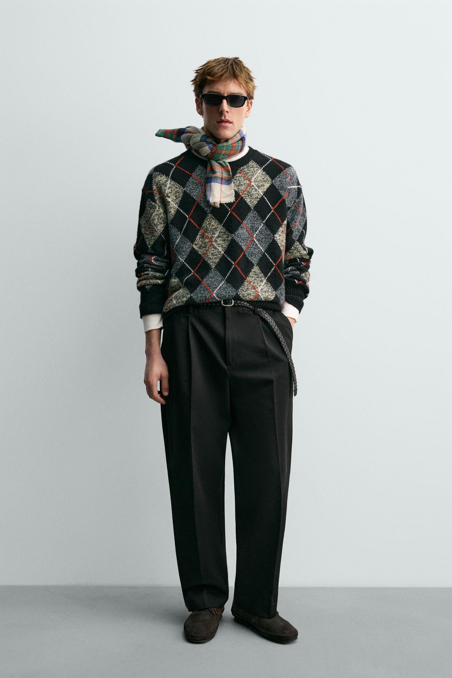 Cashmere Diamond Pullover