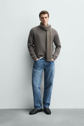Textured Wool Pullover