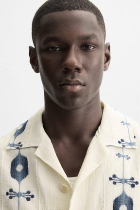 CONTRAST JACQUARD SHIRT - Image 5