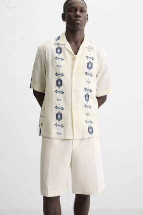 CONTRAST JACQUARD SHIRT - Image 7