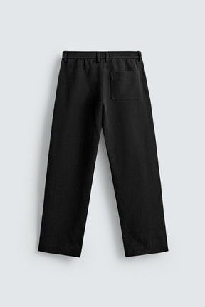 COTTON/LINEN SUIT TROUSERS - Image 8