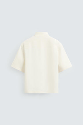 VISCOSE AND JUTE SHIRT - Image 8