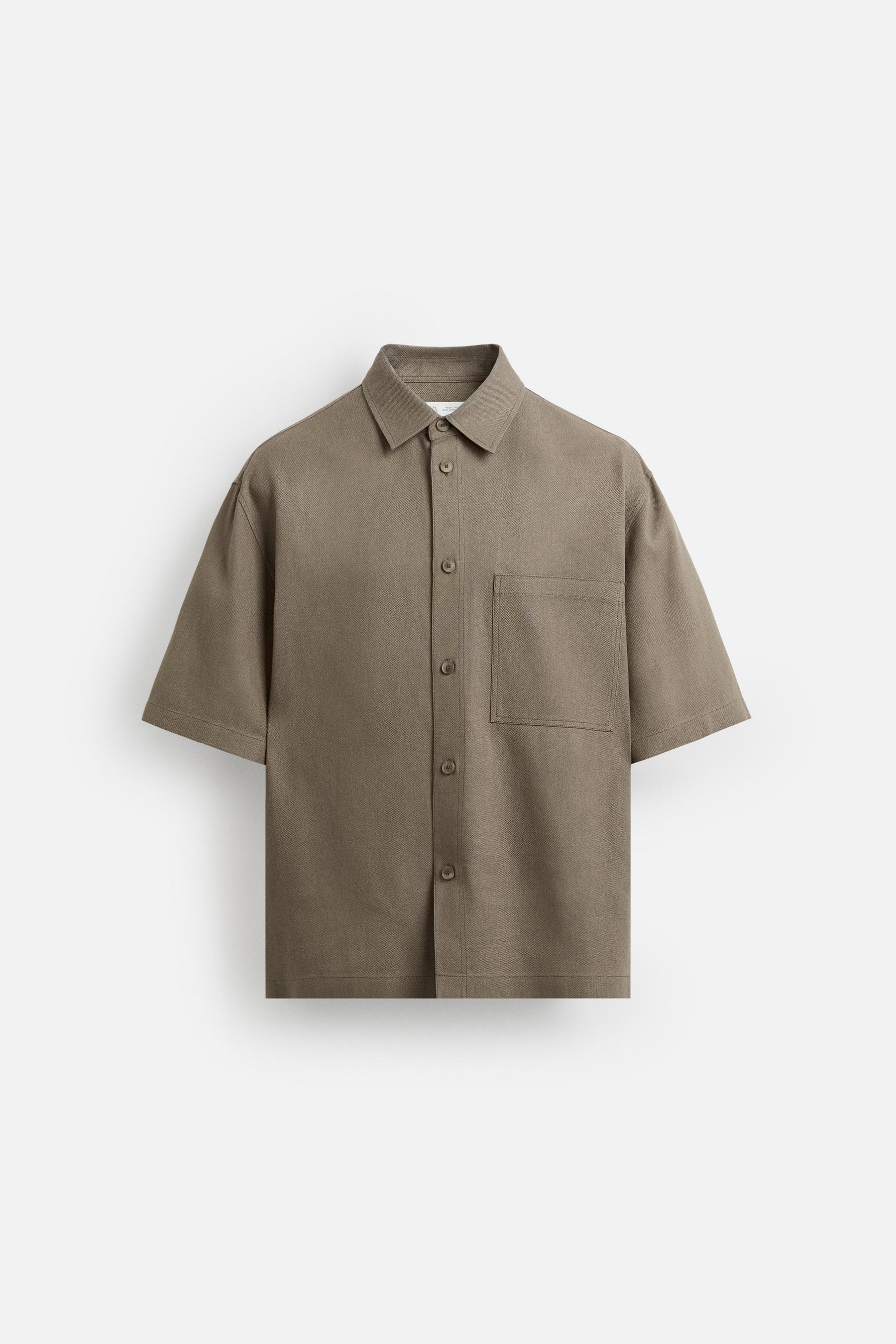 VISCOSE AND JUTE SHIRT - Image 6