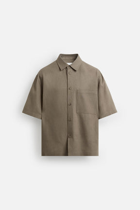 VISCOSE AND JUTE SHIRT - Image 6