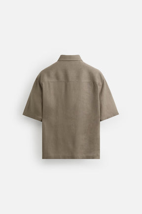 VISCOSE AND JUTE SHIRT - Image 7