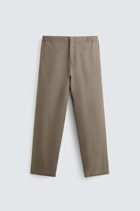 VISCOSE-JUTE TROUSERS - Image 6