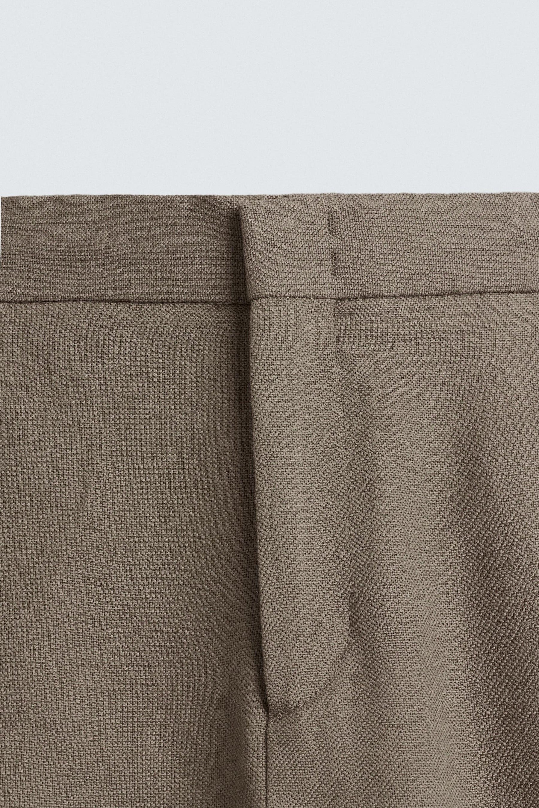VISCOSE-JUTE TROUSERS - Image 8