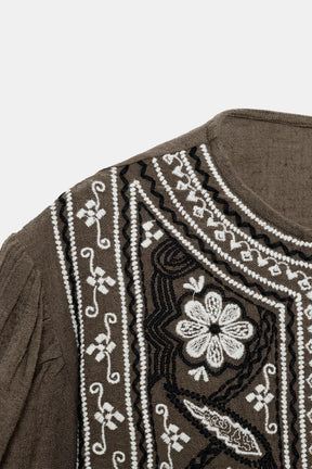 EMBROIDERED BLOUSE