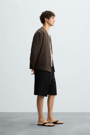 STRIPED JACQUARD SHIRT - Image 4