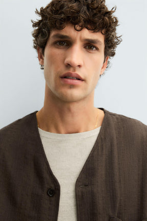 STRIPED JACQUARD SHIRT - Image 5