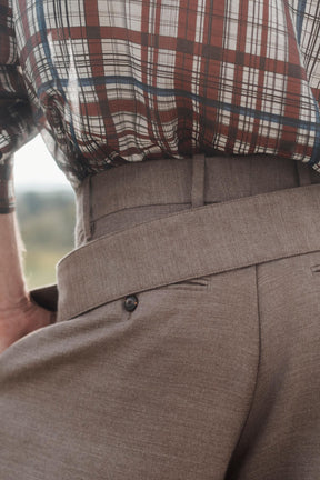 LIMITED EDITION WIDE-LEG TROUSERS WITH BELT - Image 6