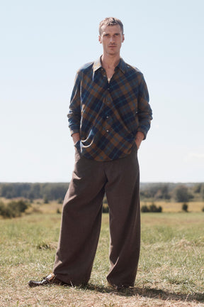 LIMITED EDITION FLOWING CHECK SHIRT - Image 1