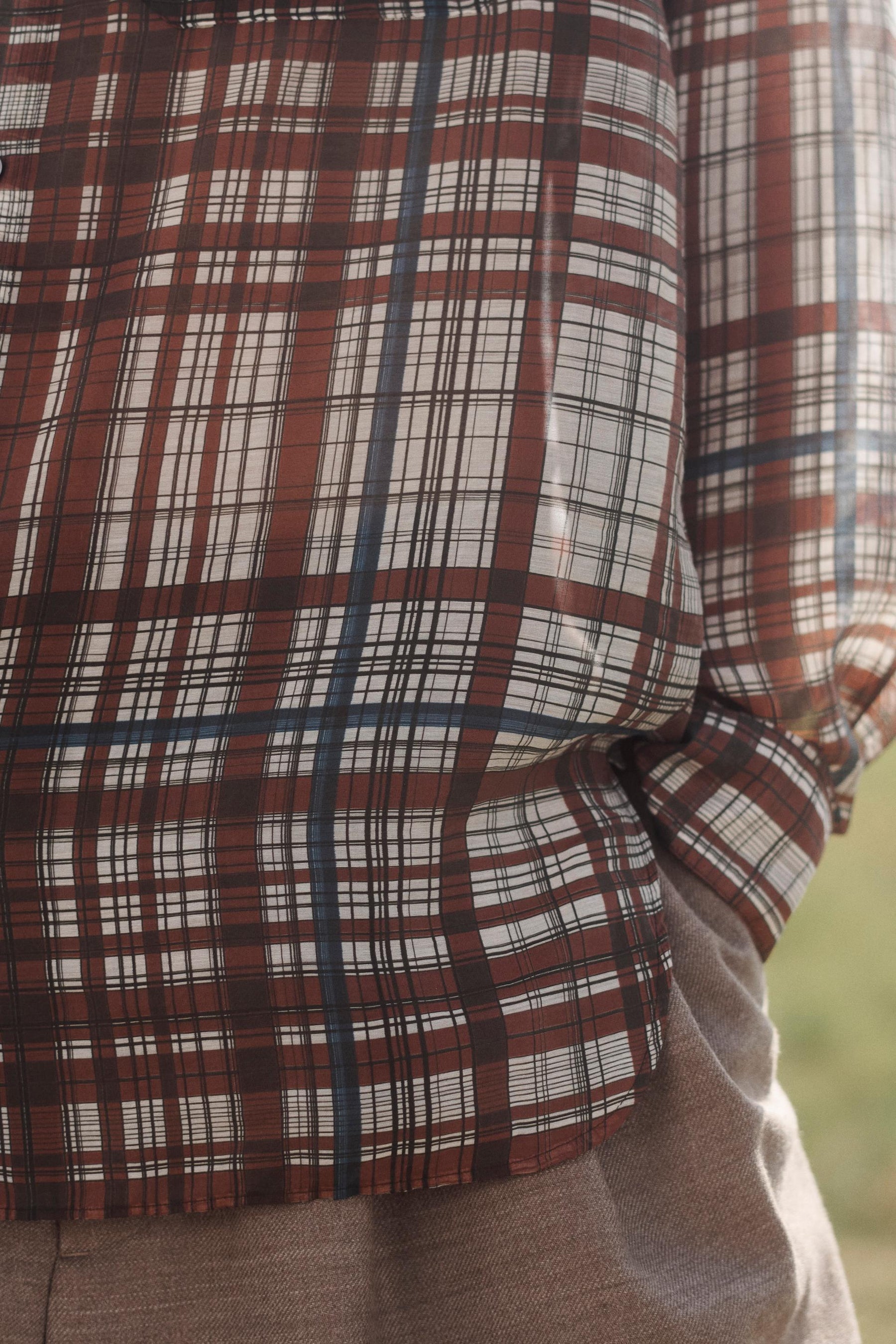 LIMITED EDITION FLOWING CHECK SHIRT - Image 5