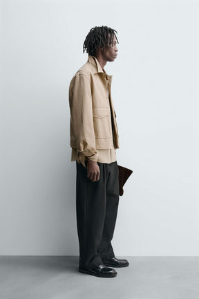 TWILL TEXTURED JACKET - Image 4