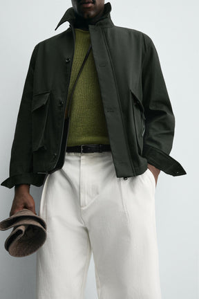 REGULAR FIT JACKET WITH POCKETS - Image 5