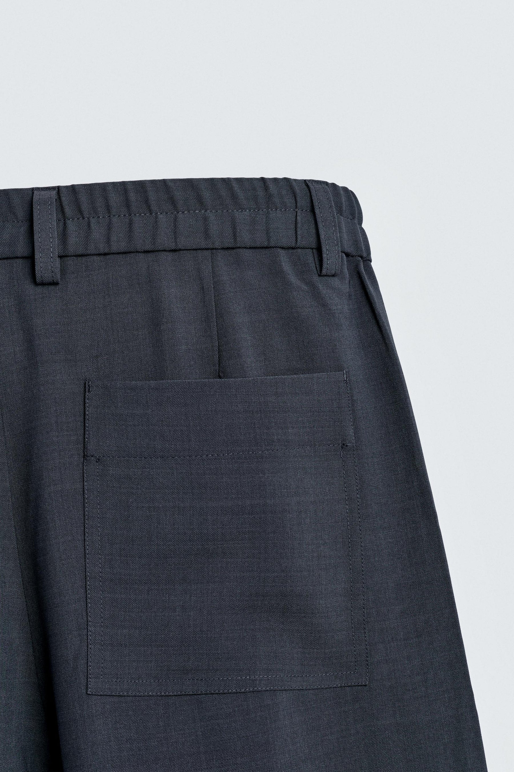 RELAXED FIT FLOWING TROUSERS - Image 10