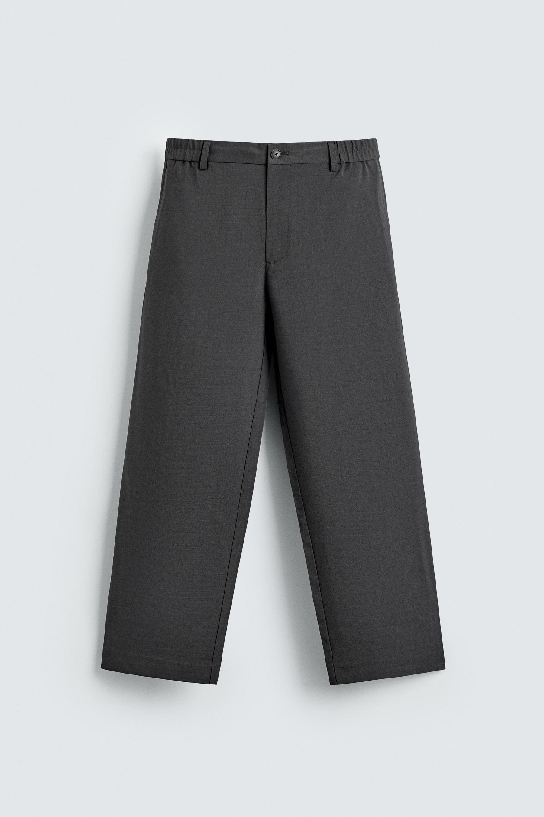 RELAXED FIT FLOWING TROUSERS - Image 5