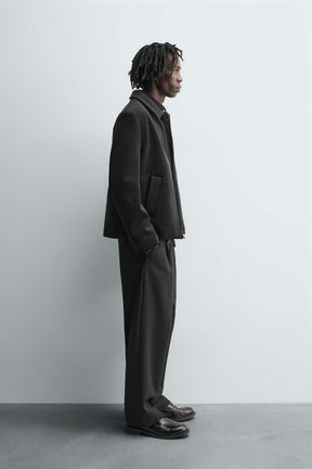 REGULAR FIT VELVET JACKET - Image 4