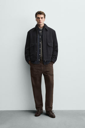 Detachable Collar Jacket