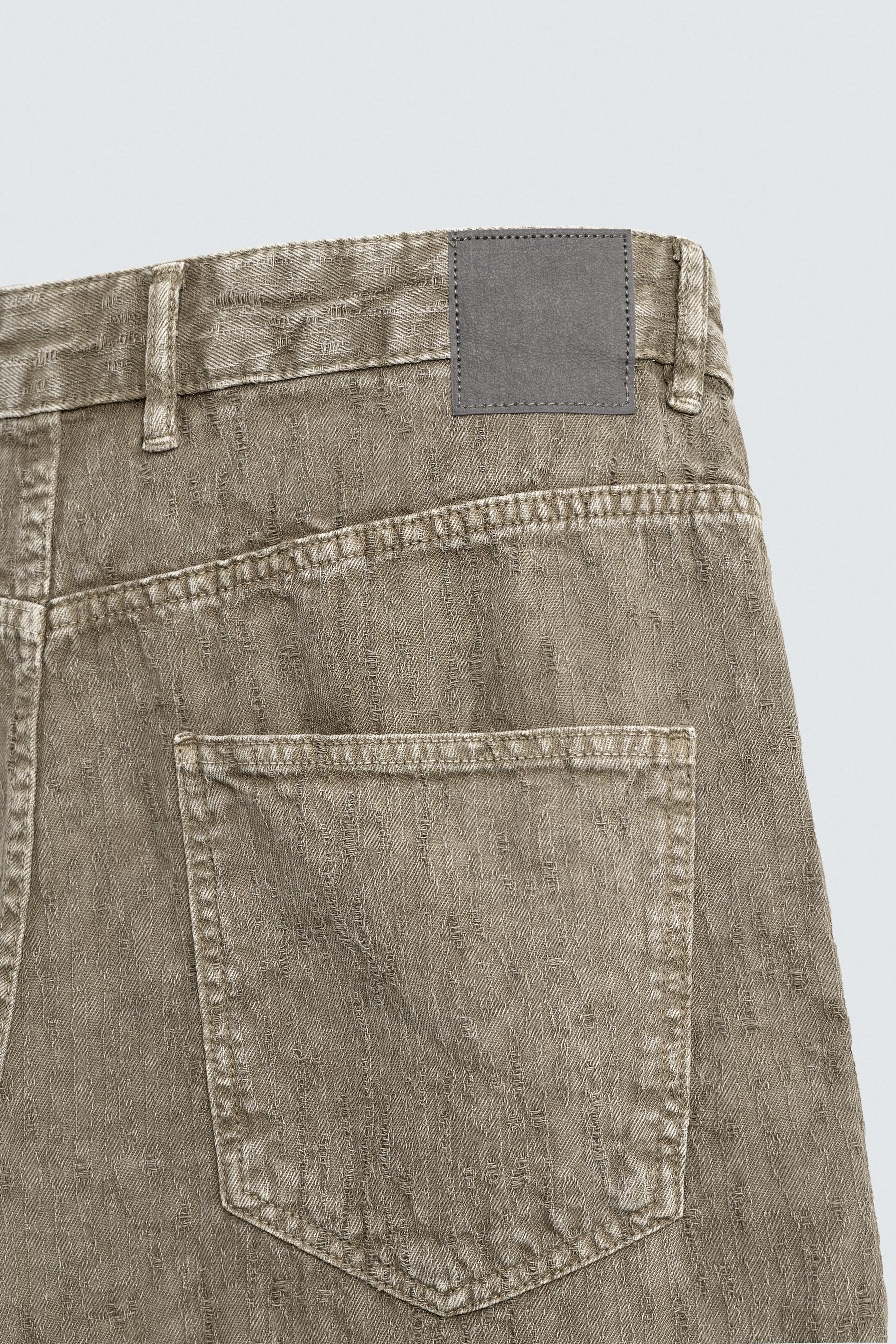 FADED PRINT BAGGY FIT TROUSERS - Image 9