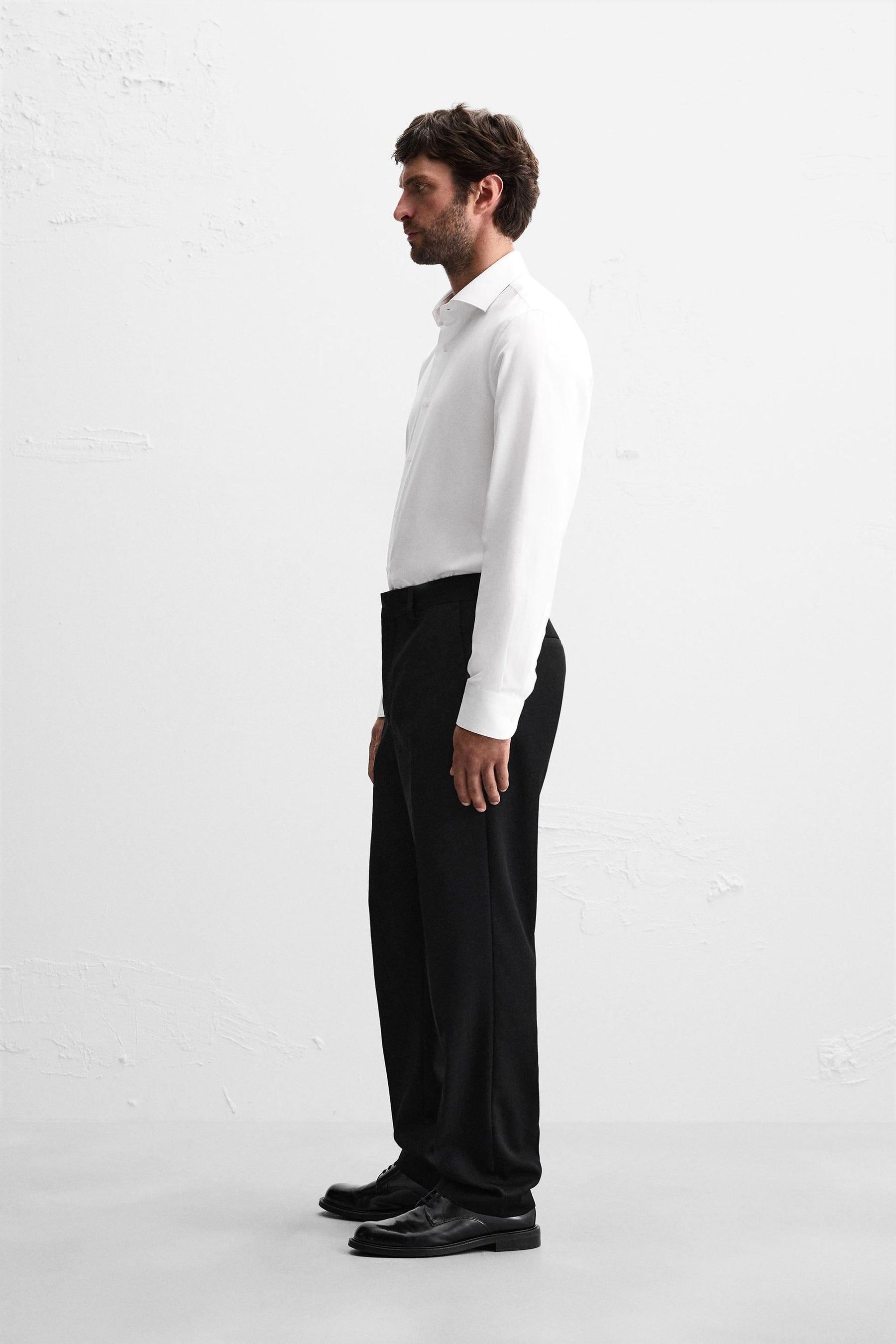 SLIM FIT TEXTURED SHIRT - Image 4