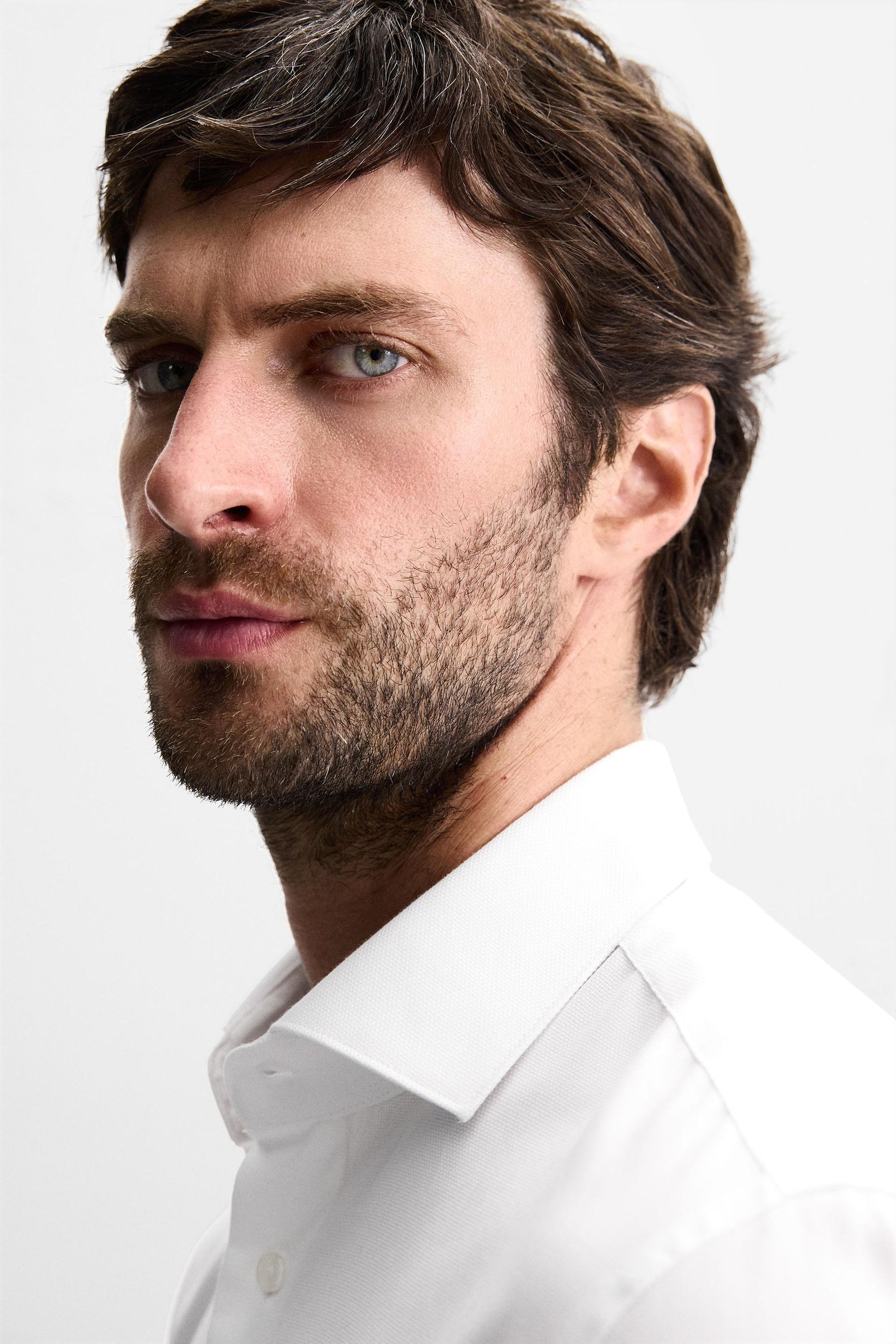 SLIM FIT TEXTURED SHIRT - Image 5