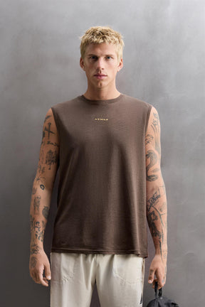 LINEN - COTTON TANK TOP - Image 2