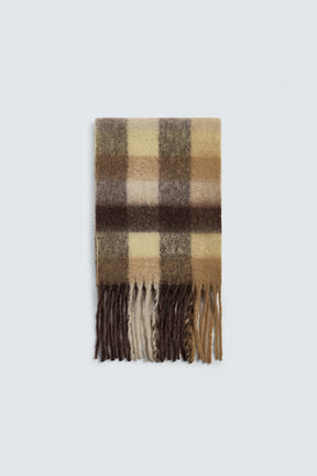 BRUSHED CHECK SCARF - Image 3