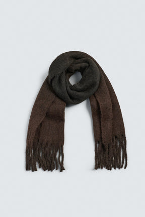 BRUSHED FRINGED SCARF - Image 4