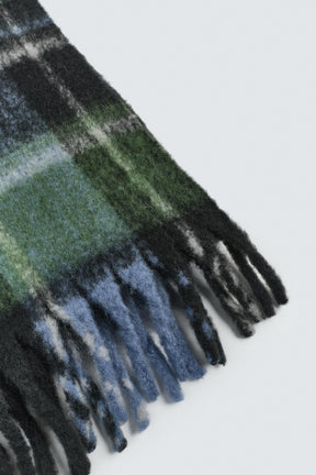 BRUSHED CHECK SCARF - Image 5