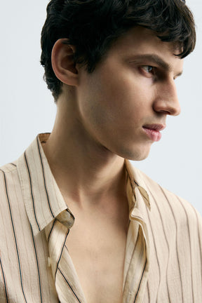 STRIPED SHIRT WITH BOW - Image 6