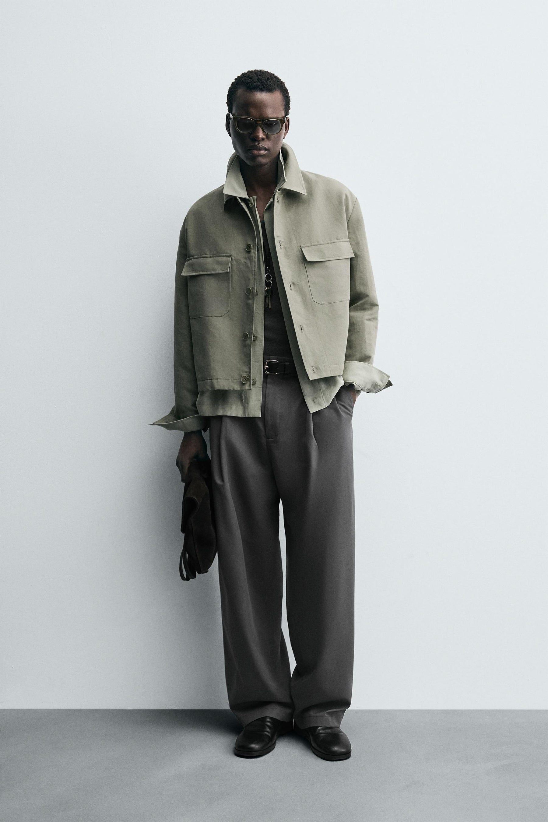 Boxy Pocket Overshirt