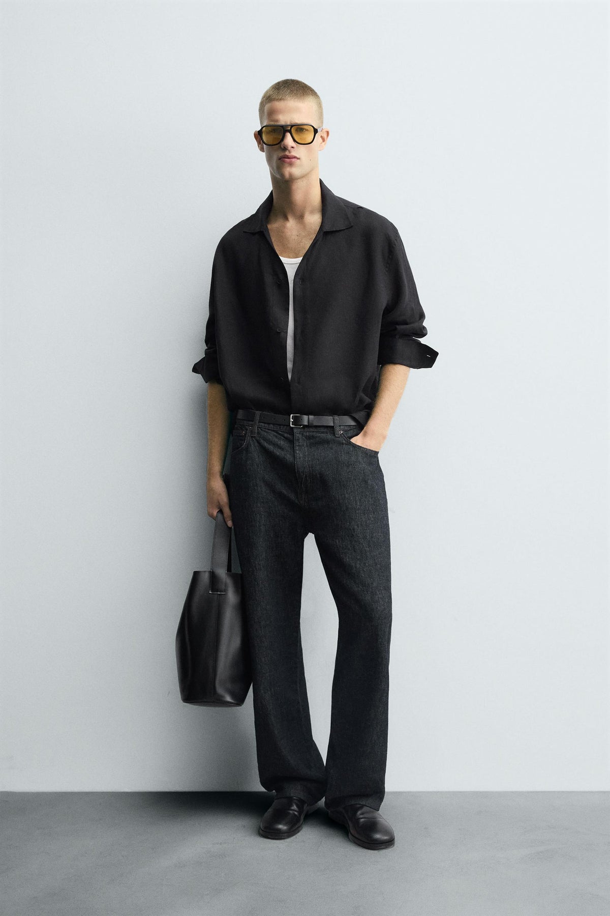 100% LINEN SHIRT - Image 1