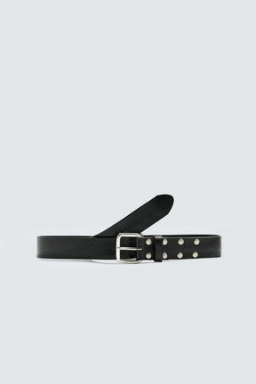STUDDED LEATHER BELT - Image 2
