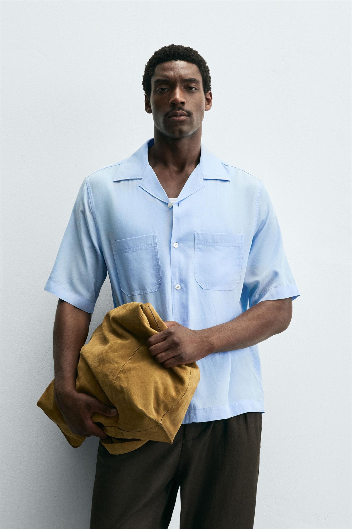 LYOCELL-LINEN SHIRT - Image 2