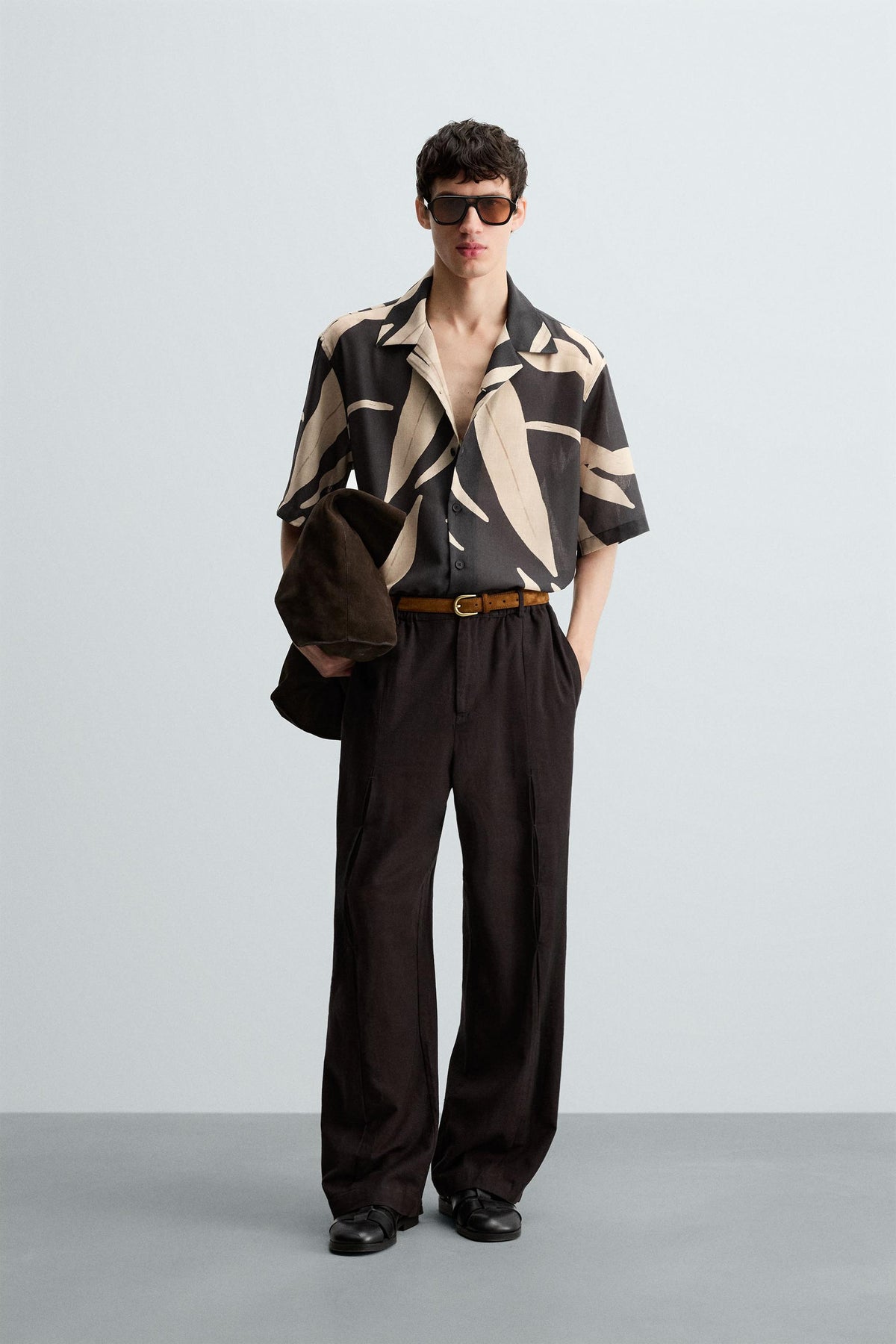 LEAF PRINT SHIRT - Image 1