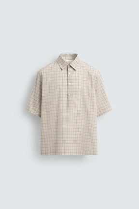 CHECK POLO SHIRT - Image 6