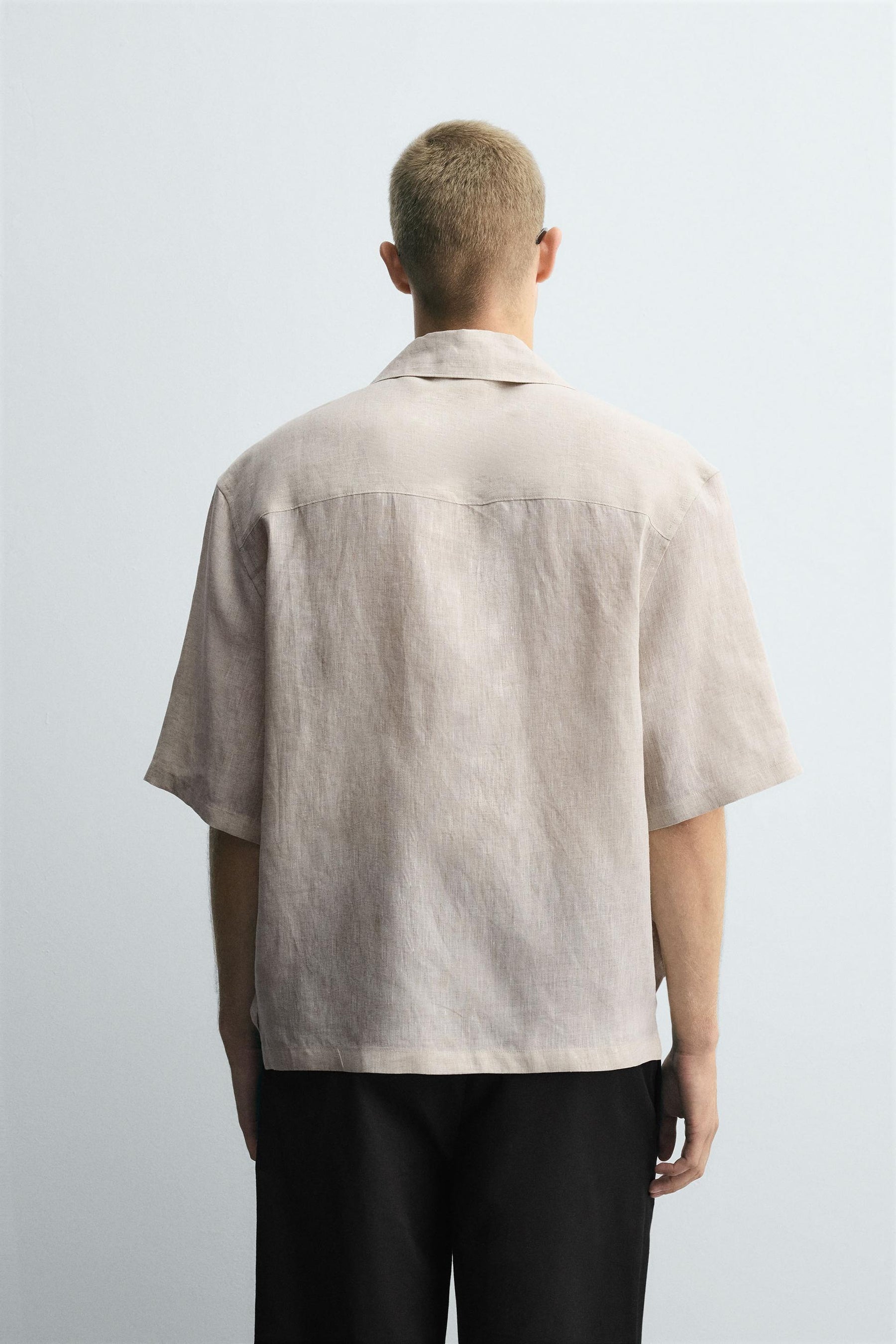 100% LINEN KIMONO SHIRT - Image 3