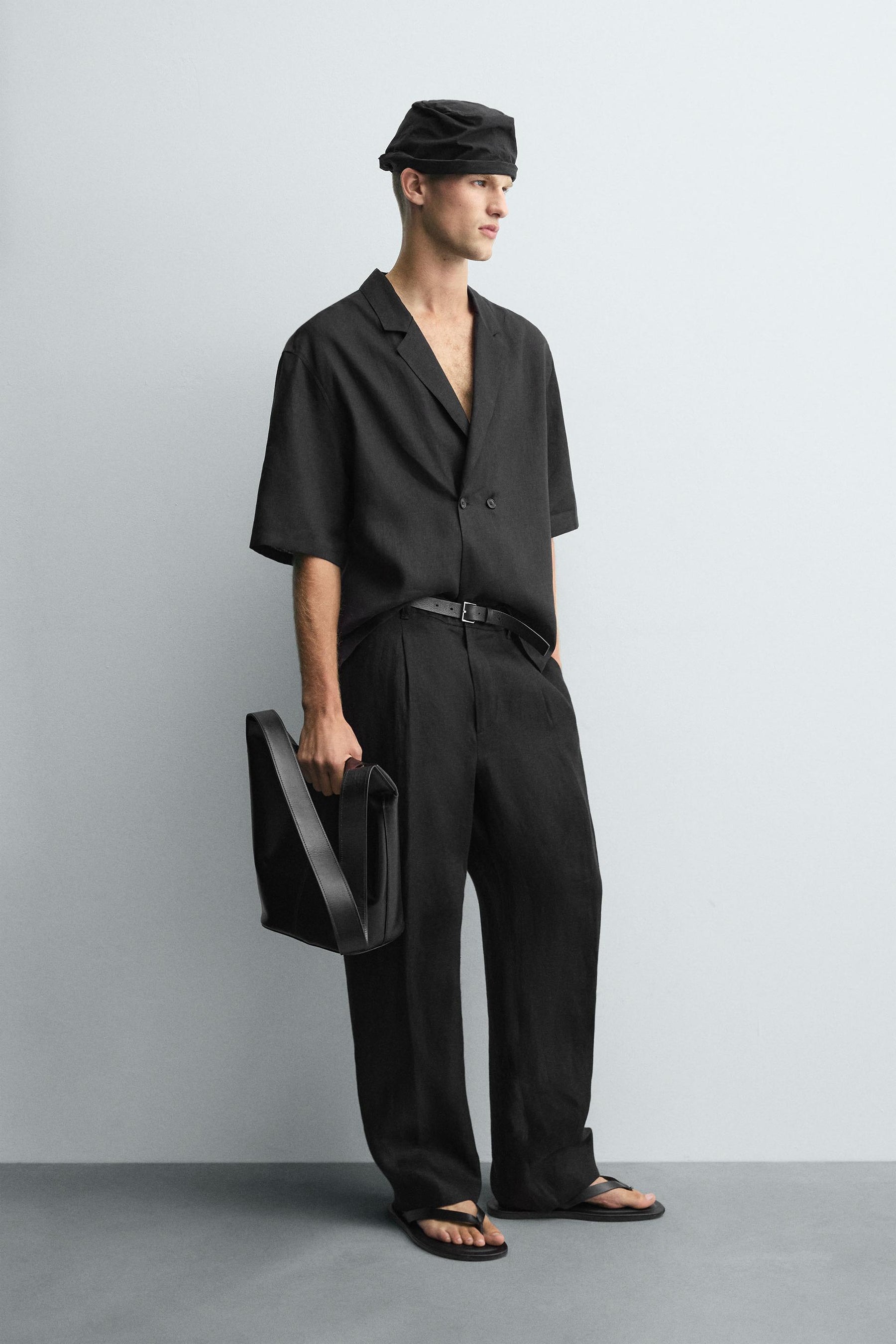 100% LINEN KIMONO SHIRT - Image 4