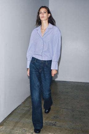 Low-Rise Bootcut Jeans