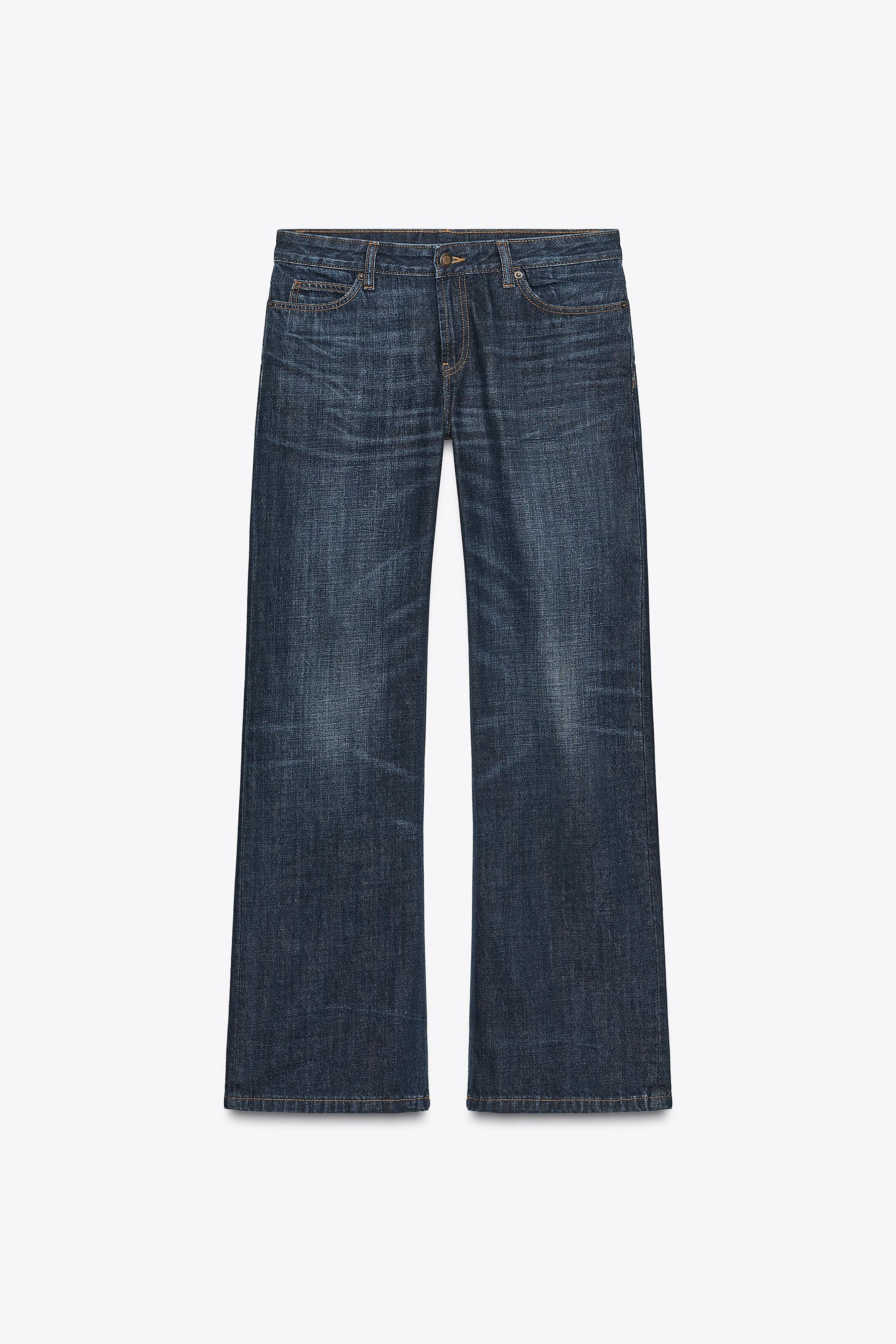 Low-Rise Bootcut Jeans
