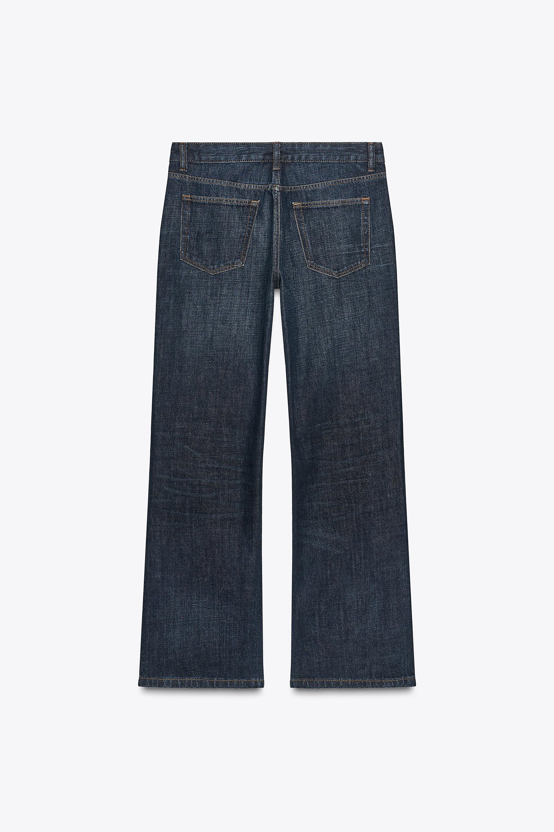 Low-Rise Bootcut Jeans