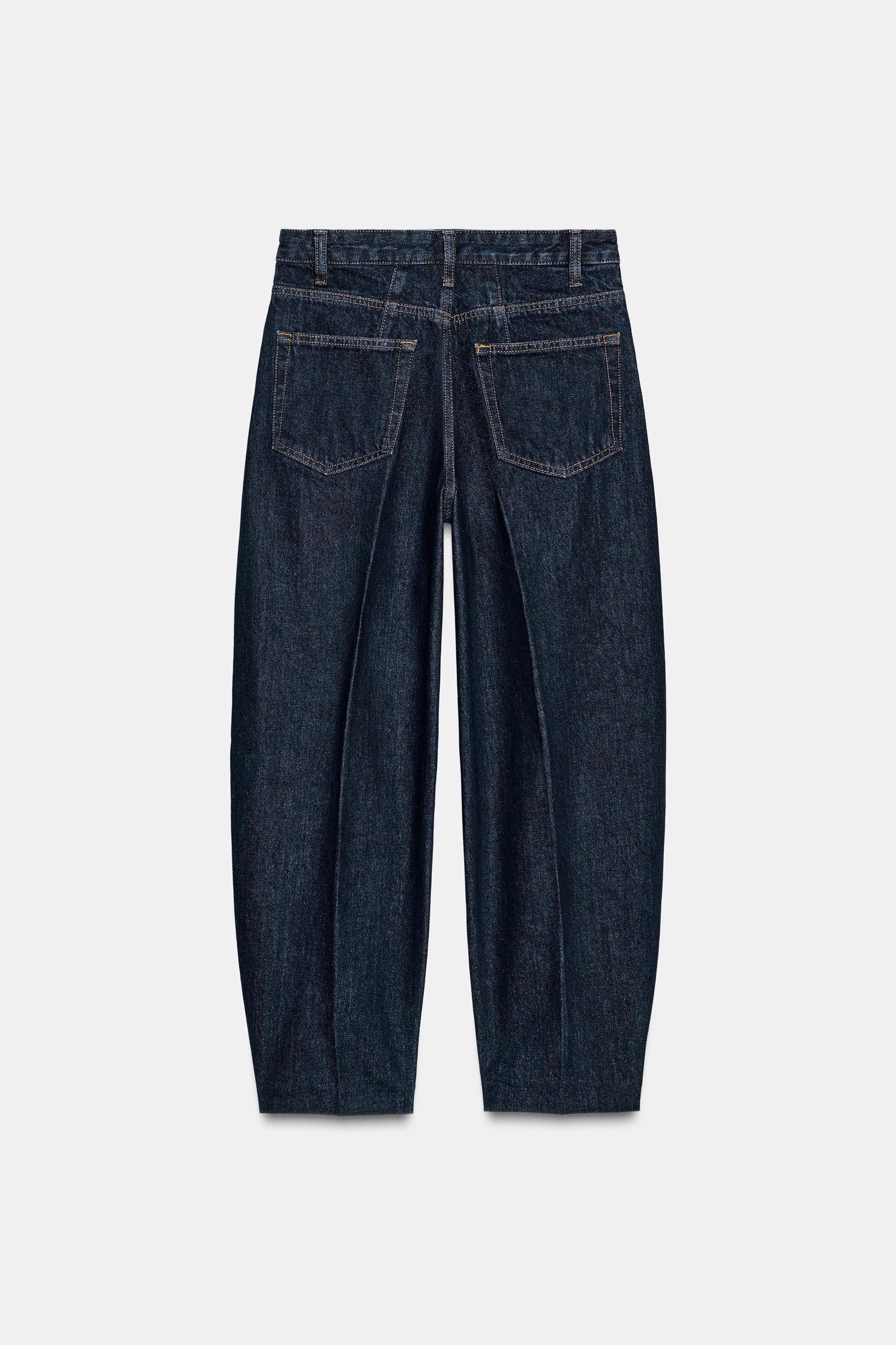 Barrel High-Waist Jeans