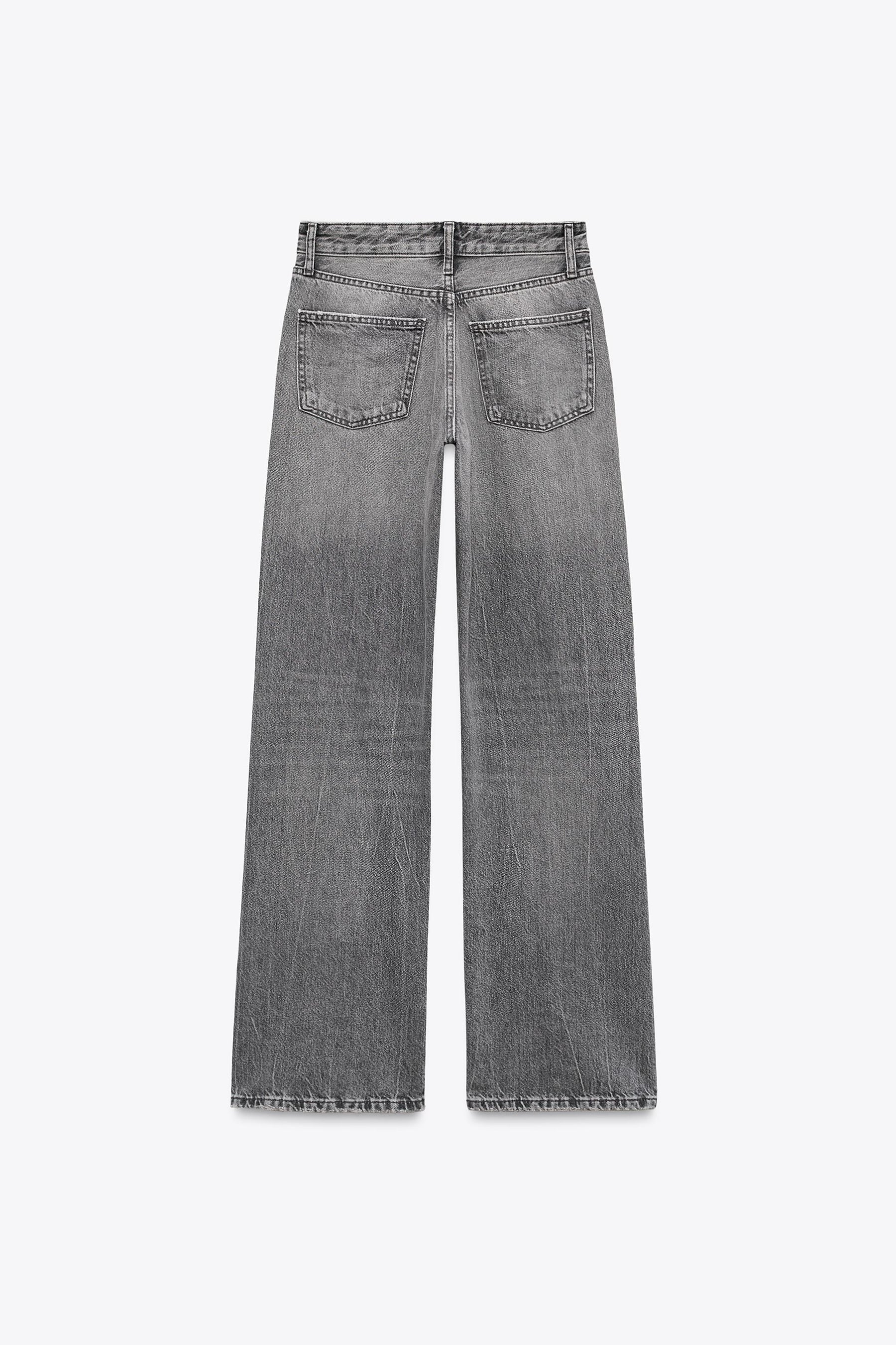 WIDE-LEG MID-RISE JEANS