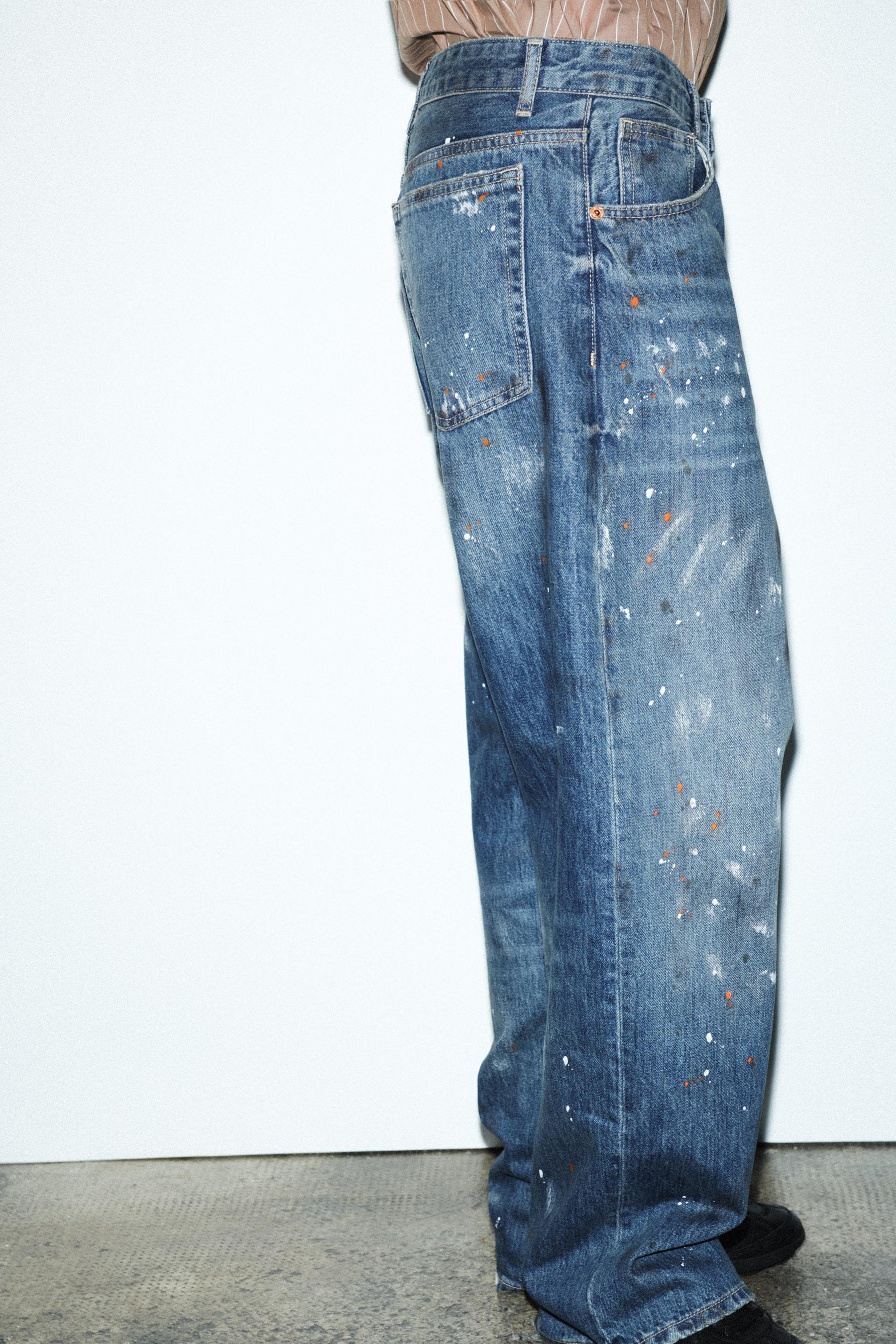 Loose Oversized High-Waist Jeans