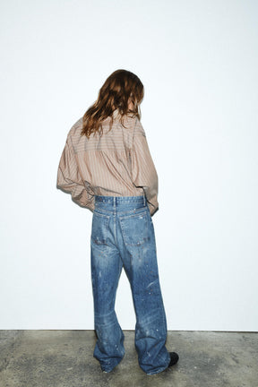 Loose Oversized High-Waist Jeans