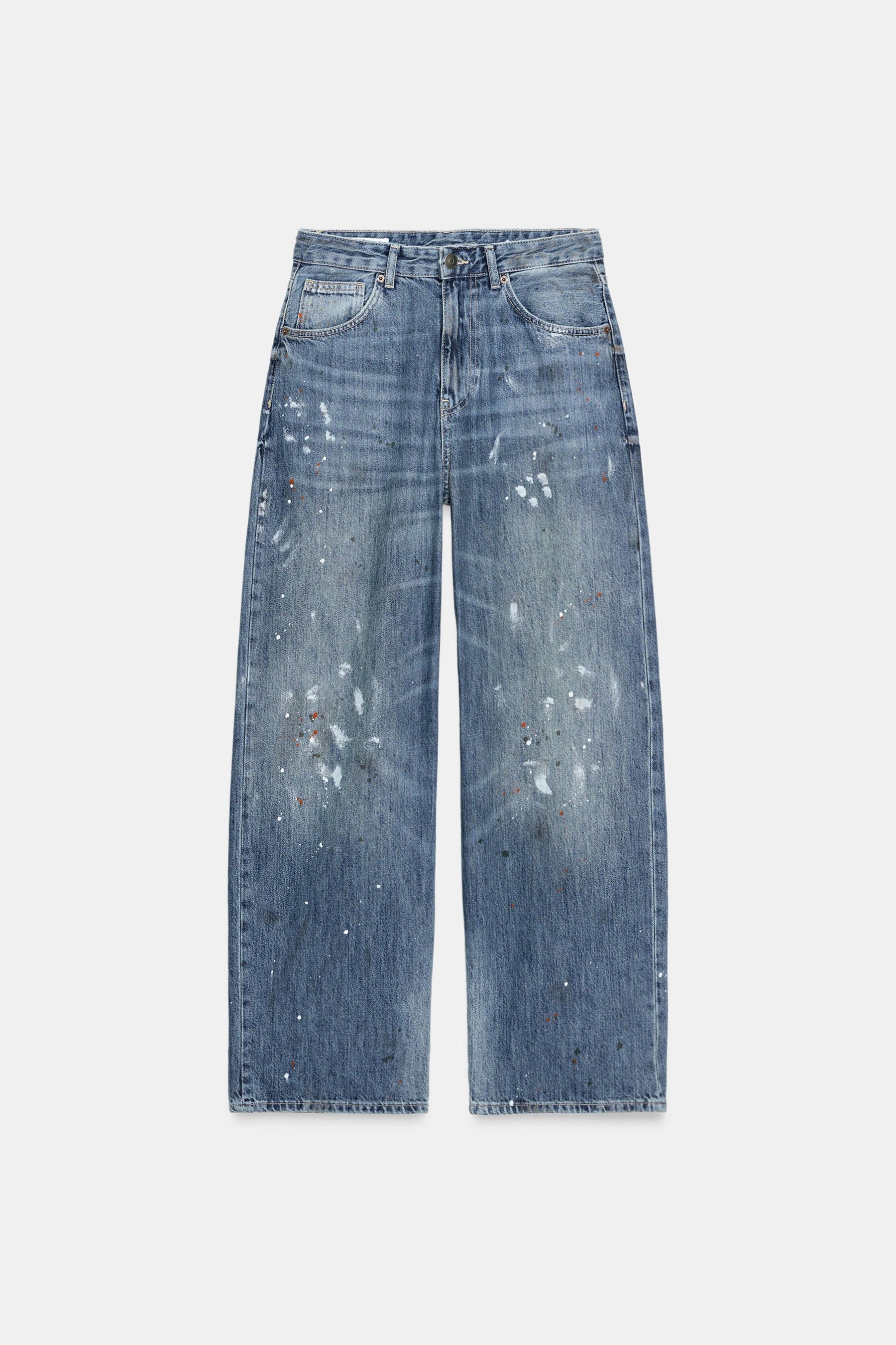 Loose High-Waist Jeans