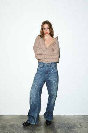 Loose Oversized High-Waist Jeans