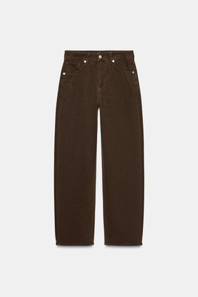 BAGGY MID-WAIST JEANS